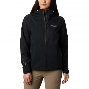 Columbia Women’s Titan Pass 2.5L Shell Jacket – Small – Black
