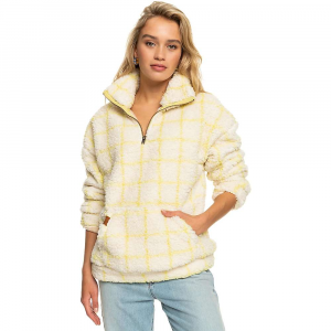 Roxy Women’s Bonfires On The Beach Jacket – Large – Tapioca Check Me Out
