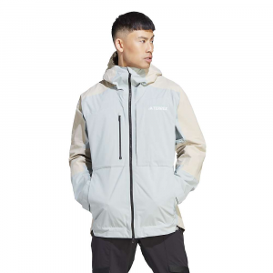 Adidas Men’s Terrex Xploric Rain.Rdy Jacket – XL – Wonder Silver / Wonder Beige