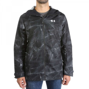Under Armour Men’s UA ColdGear Infrared Haines Shell Jacket – Large – Black / Overcast Grey / White