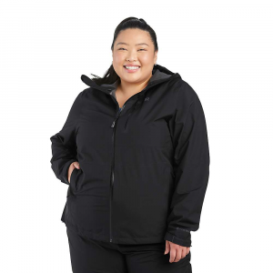 Outdoor Research Women's Aspire II Rain Jacket - Plus - 3X - Black