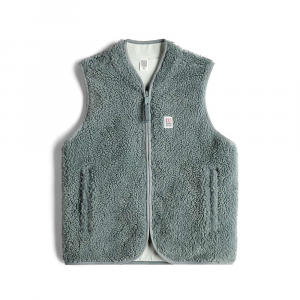 Topo Designs Women’s Sherpa Vest – Large – Natural / Khaki